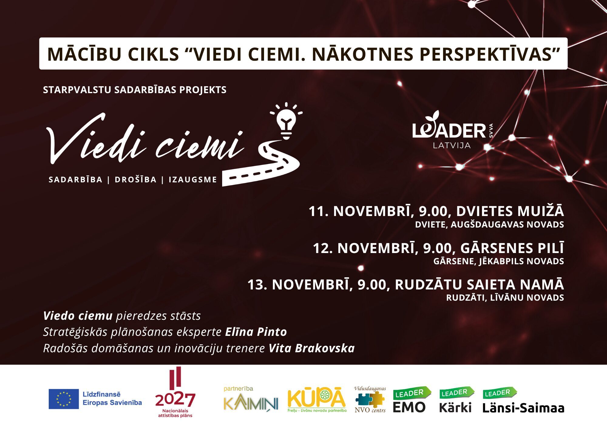 Tiks uzsākts mācību cikls „Viedi ciemi. Nākotnes perspektīvas” Viedajiem ciemiem